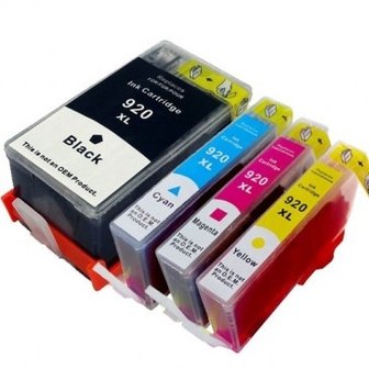 HP-920XL set (4 cartridges)