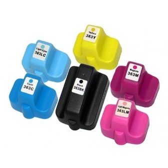 HP 363-set (6 cartridges)