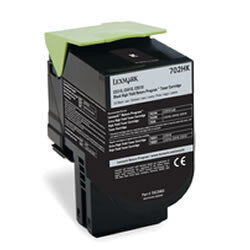 Lexmark 702HK (70C2HK0) - zwart