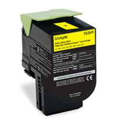 Lexmark 702HY (70C2HY0) - geel