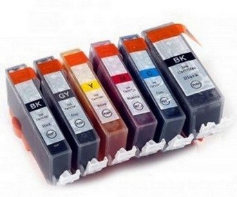 Canon 520-521 serie (complete set, 6 cartridges)