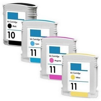 HP-10XL/11XL-set (4 cartridges)