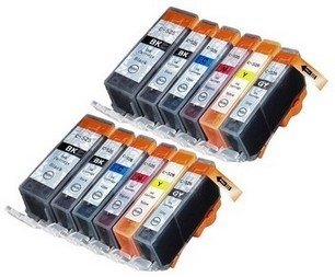 Canon PGI-525BK-CLI526BK/C/M/Y/GY voordeelpakket (12 cartridges)