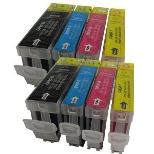 Canon 5BK-8C/8M/8Y voordeelpakket (2 complete sets - 8 cartridges)