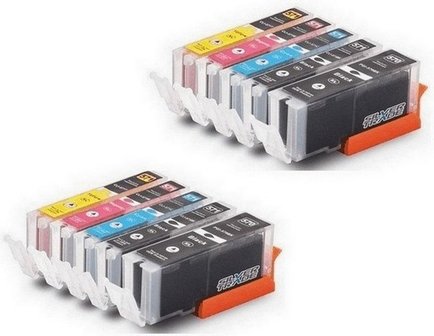 Canon 570-571 XL serie VOORDEELPAKKET (2 complete sets, 10 cartridges)