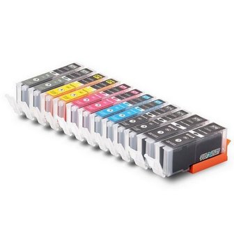 Canon 570-571 XL serie VOORDEELPAKKET (2 complete sets, 12 cartridges)