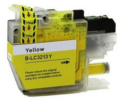 Brother LC-3213Y (geel) compatibele cartridge