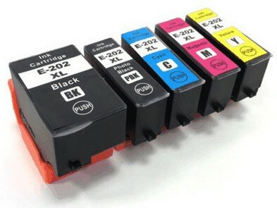Epson 202XL-serie compatible (5 cartridges)